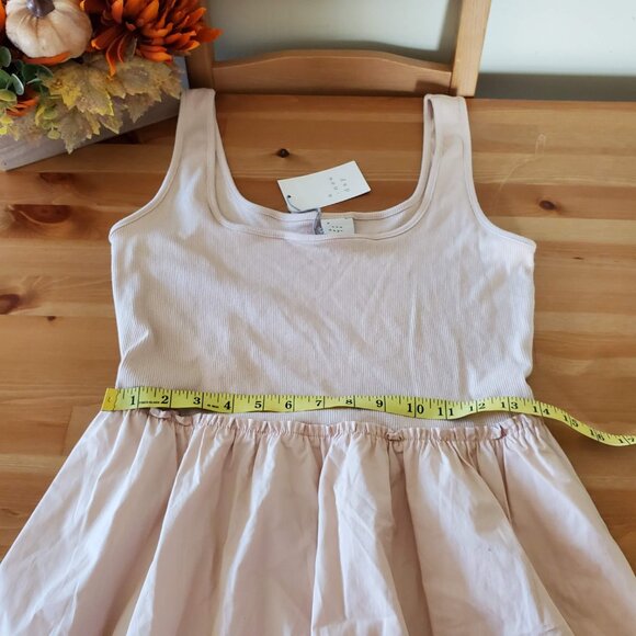 A New Day - Women's Midi Ballet Dress Taupe Size M - Picture 7 of 11